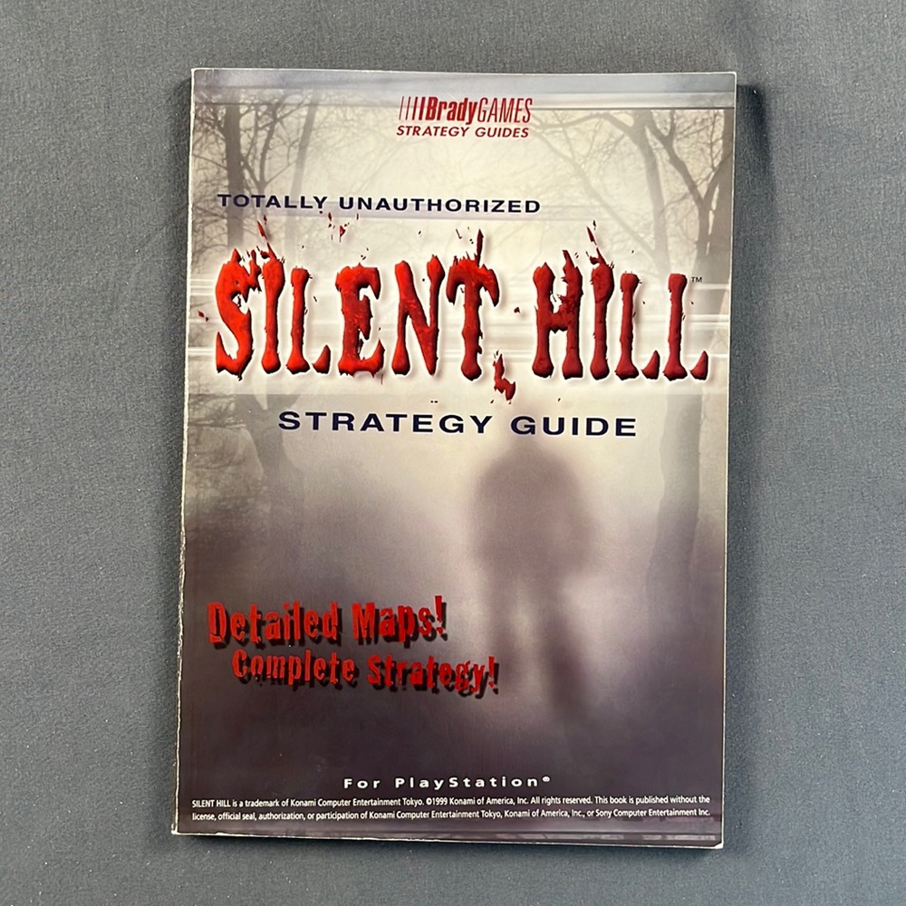Silent Hill | PlayStation 1 Totally Unauthorized Strategy Guide | Brady Games